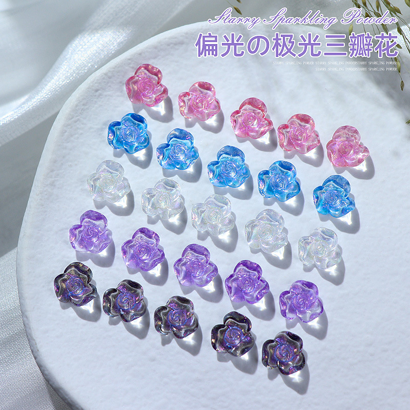 Resin Glitter Pack - 50 шт./упаковка, 10x10 мм, мелкий блестящий