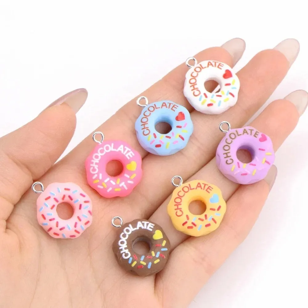 Resin Crafts Diy - 10 шт. милых 3D-подвесок в виде