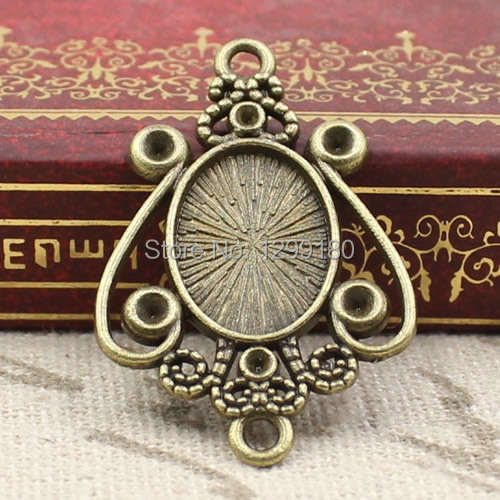 50 шт./лот сплав бронзовый тон – обзор и цена Bezels Set Pendant