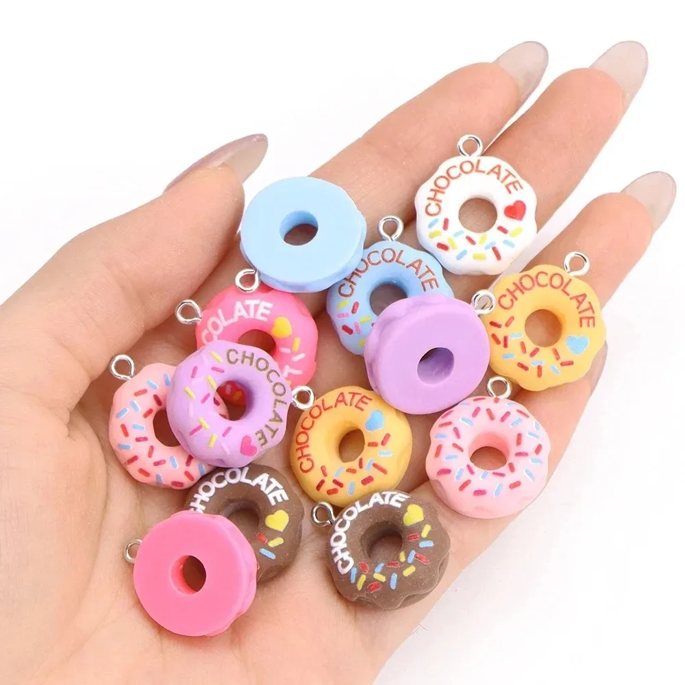 10 шт. милых 3D-подвесок в вид – обзор и цена Resin Crafts Diy