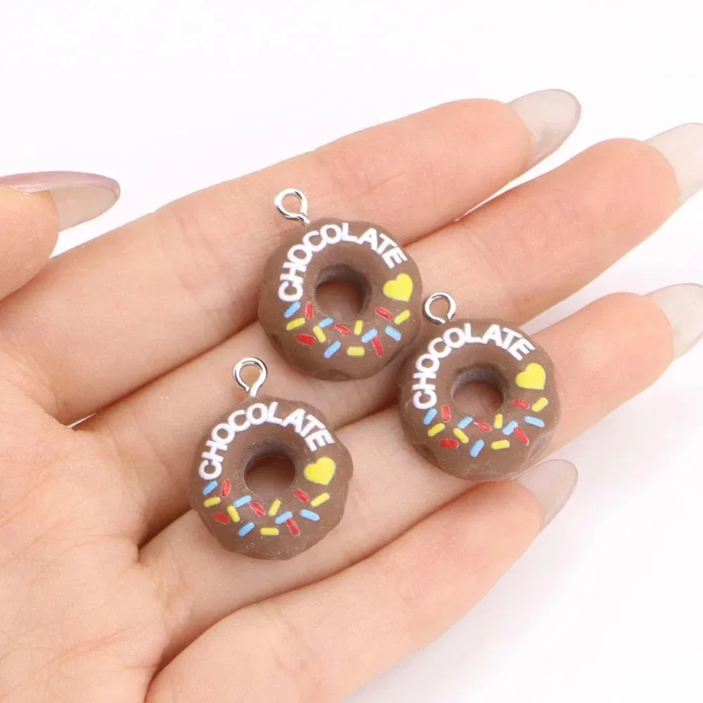 10 шт. милых 3D-подвесок в вид – обзор и цена Resin Crafts Diy