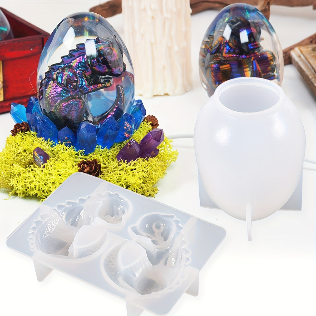 Силиконовые формы для яиц драк – обзор и цена Resin Craft Ideas