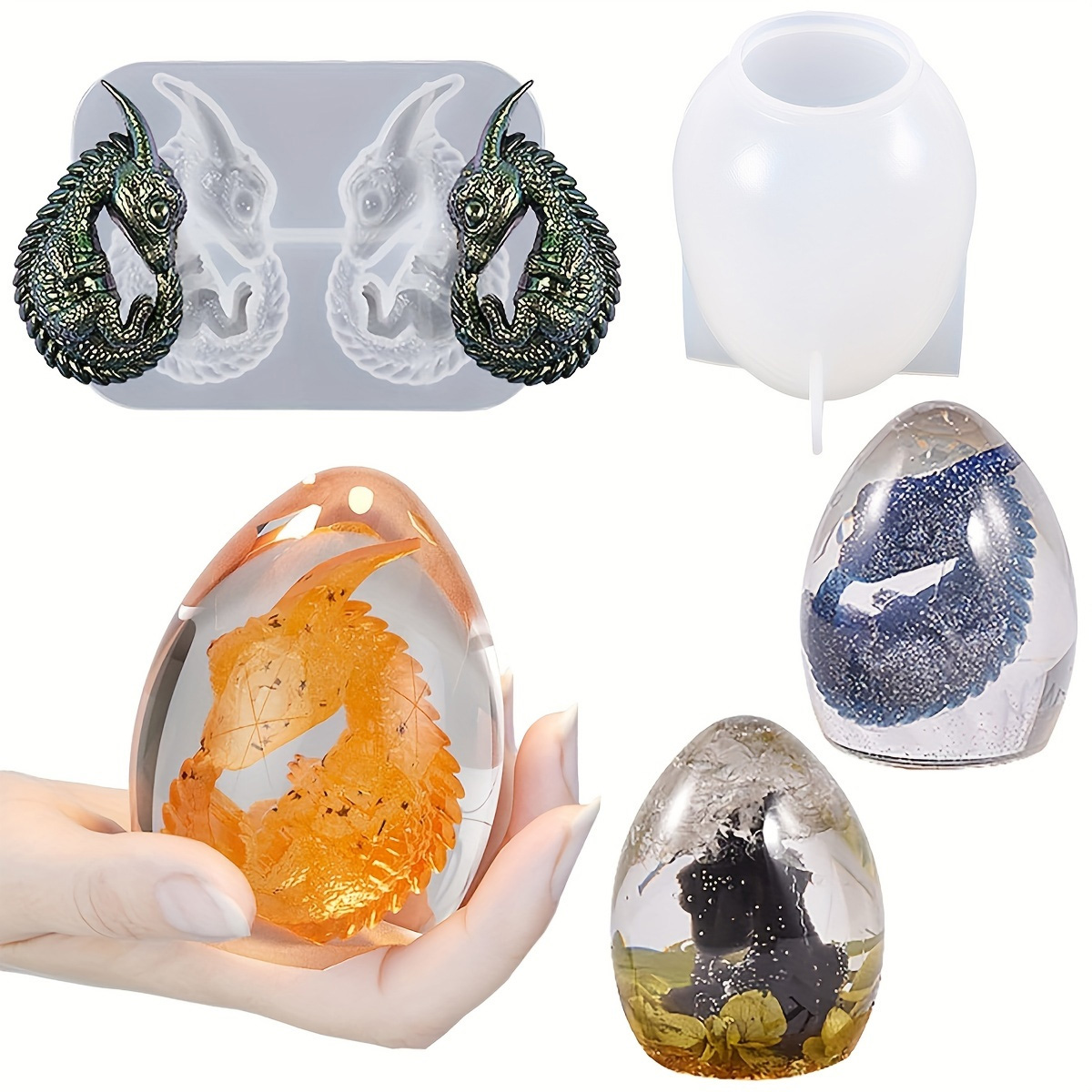 Силиконовые формы для яиц драк – обзор и цена Resin Craft Ideas