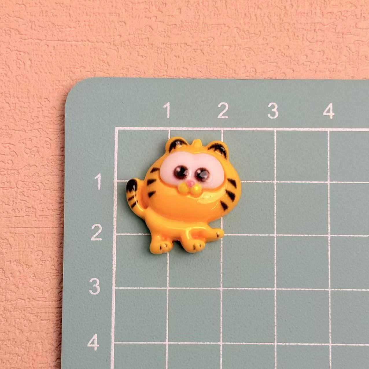 50 шт. милых фигурок Гарфилда  – обзор и цена Crafting Resin
