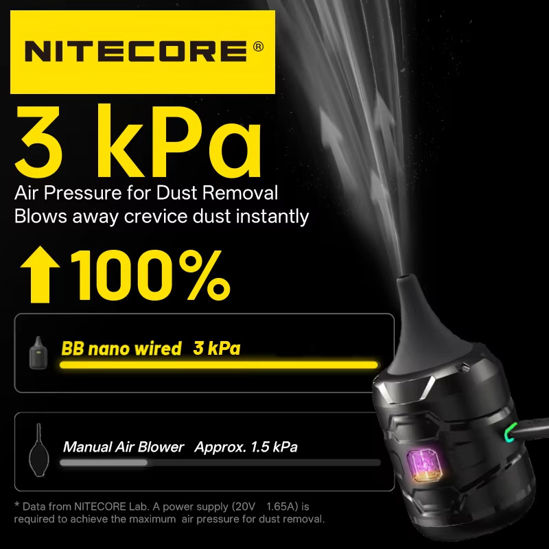 NITECORE BB nano Проводной пор – обзор и цена Vacuum Chamber Small